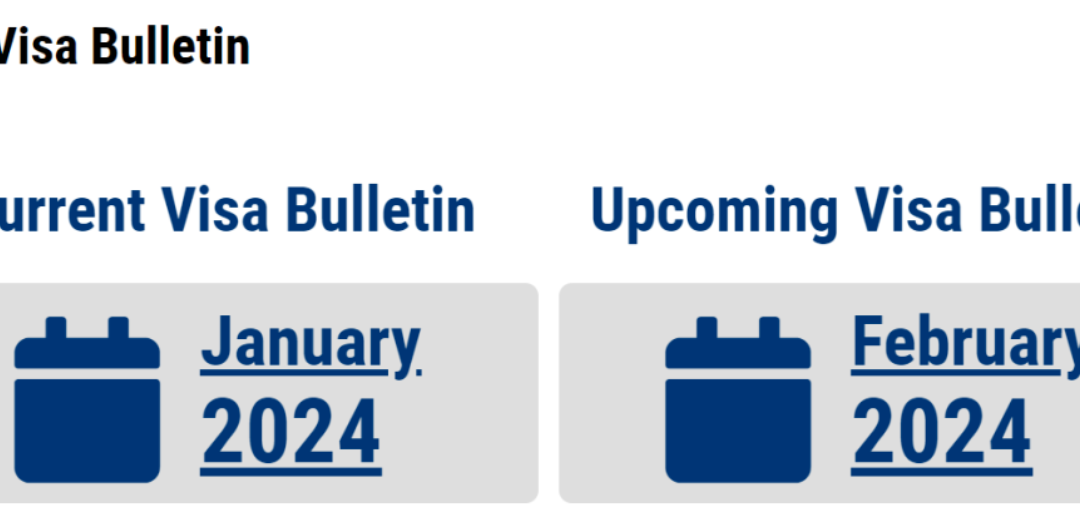 2024年2月绿卡排期：EB-5和F2-A略有前进，表B开放